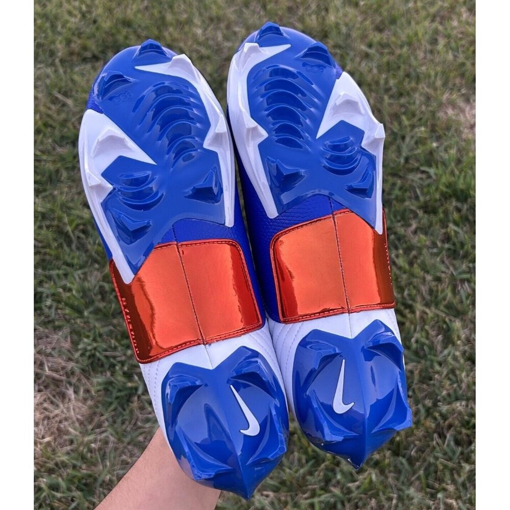 JORDAN 12 VAPOR EDGE LOW FLORIDA GATORS CLEATS PE Size 10.5 - Picture 4 of 5